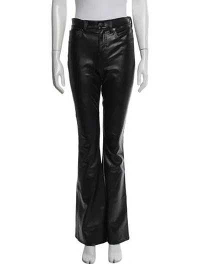 Pre-owned Veronica Beard Flared Pants In Black