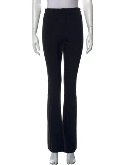 Pre-owned Veronica Beard Flared Pants In Black