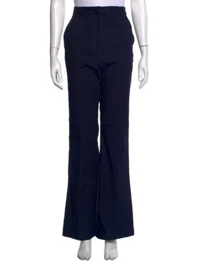 Pre-owned Veronica Beard Flared Pants In Black
