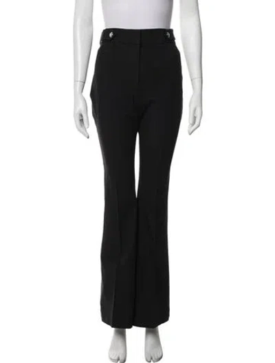 Pre-owned Veronica Beard Flared Pants In Black