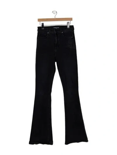 Pre-owned Veronica Beard Flared Pants In Black
