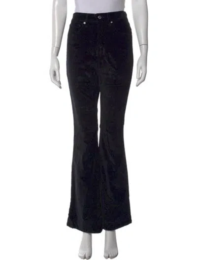 Pre-owned Veronica Beard Flared Pants In Black