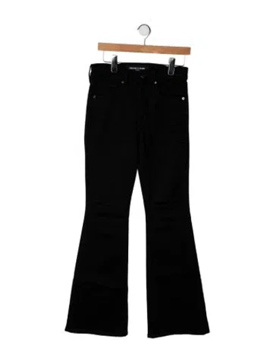 Pre-owned Veronica Beard Flared Pants In Black