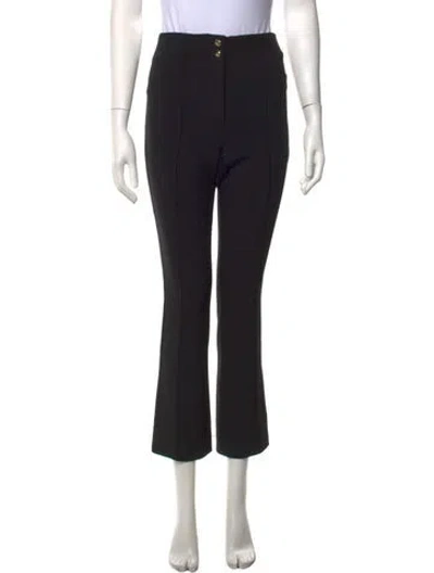 Pre-owned Veronica Beard Flared Pants In Black