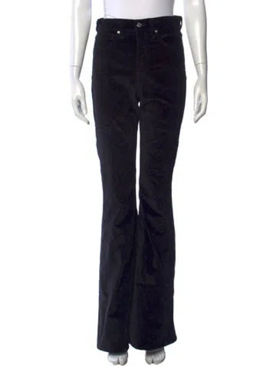 Pre-owned Veronica Beard Flared Pants In Black
