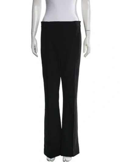 Pre-owned Veronica Beard Flared Pants In Black