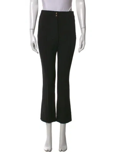 Pre-owned Veronica Beard Flared Pants In Black