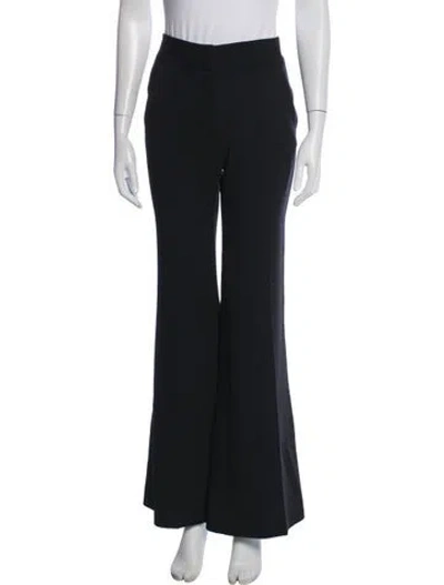 Pre-owned Veronica Beard Flared Pants In Black