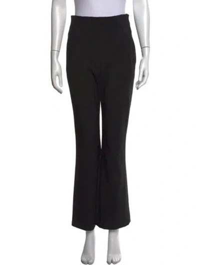 Pre-owned Veronica Beard Flared Pants In Black