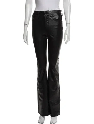 Pre-owned Veronica Beard Flared Pants In Black