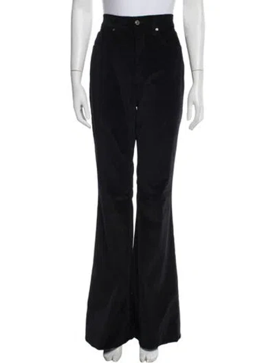 Pre-owned Veronica Beard Flared Pants In Black