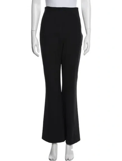 Pre-owned Veronica Beard Flared Pants In Black/blue