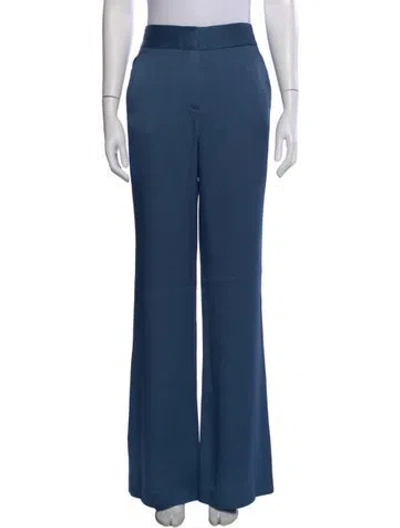 Pre-owned Veronica Beard Flared Pants In Blue