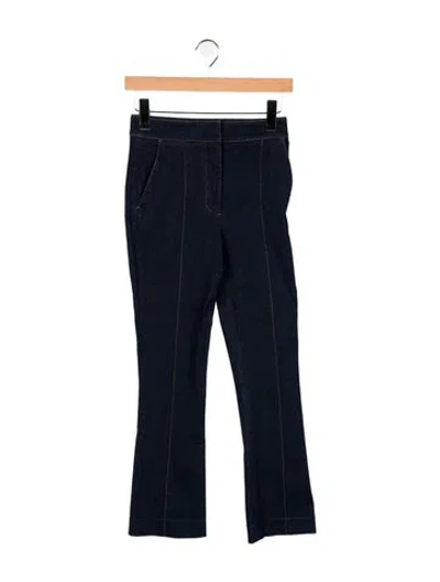 Pre-owned Veronica Beard Flared Pants In Blue