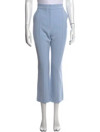Pre-owned Veronica Beard Flared Pants In Blue