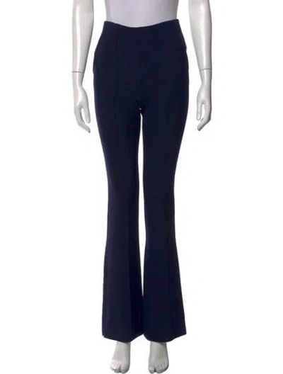 Pre-owned Veronica Beard Flared Pants In Blue