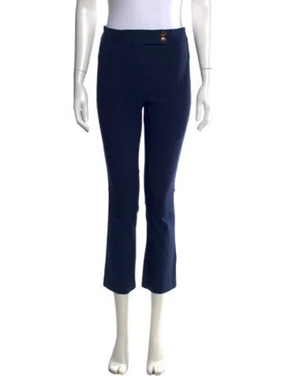 Pre-owned Veronica Beard Flared Pants In Blue