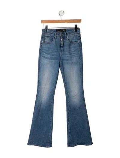 Pre-owned Veronica Beard Flared Pants In Blue