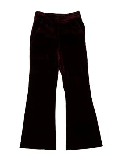 Pre-owned Veronica Beard Flared Pants In Brown