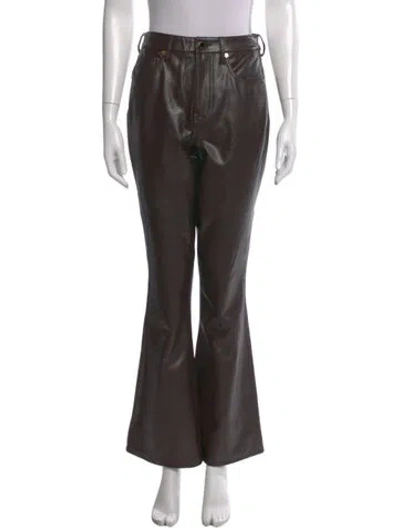 Pre-owned Veronica Beard Flared Pants In Brown