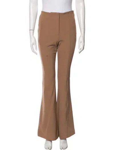 Pre-owned Veronica Beard Flared Pants In Brown