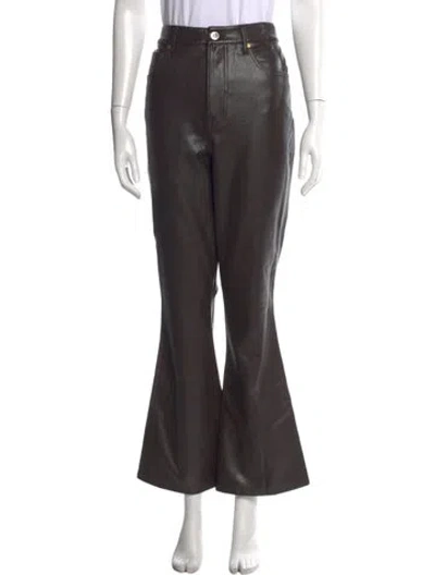 Pre-owned Veronica Beard Flared Pants In Brown
