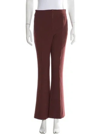 Pre-owned Veronica Beard Flared Pants In Brown