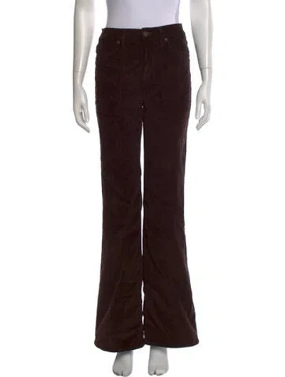 Pre-owned Veronica Beard Flared Pants In Brown