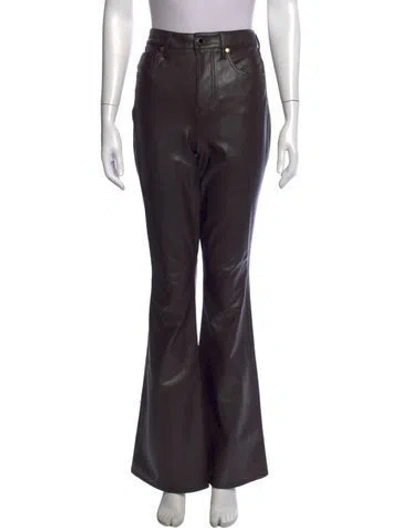 Pre-owned Veronica Beard Flared Pants In Brown