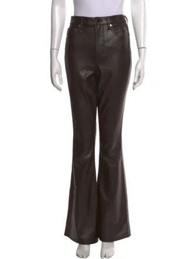 Pre-owned Veronica Beard Flared Pants In Brown