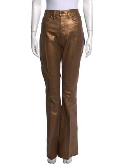 Pre-owned Veronica Beard Flared Pants In Brown