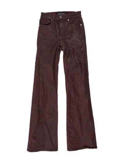 Pre-owned Veronica Beard Flared Pants In Brown