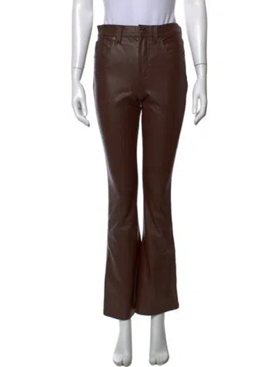 Pre-owned Veronica Beard Flared Pants In Brown