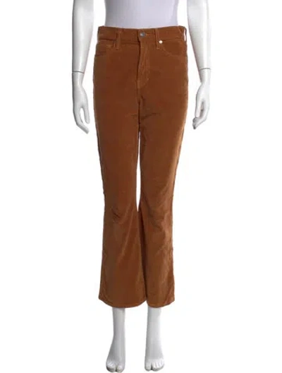 Pre-owned Veronica Beard Flared Pants In Brown