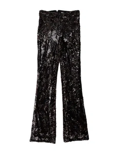 Pre-owned Veronica Beard Flared Pants In Brown