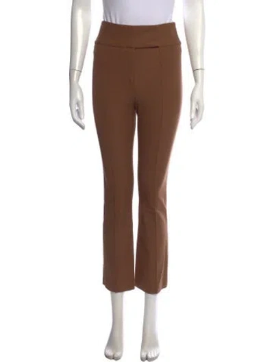 Pre-owned Veronica Beard Flared Pants In Brown