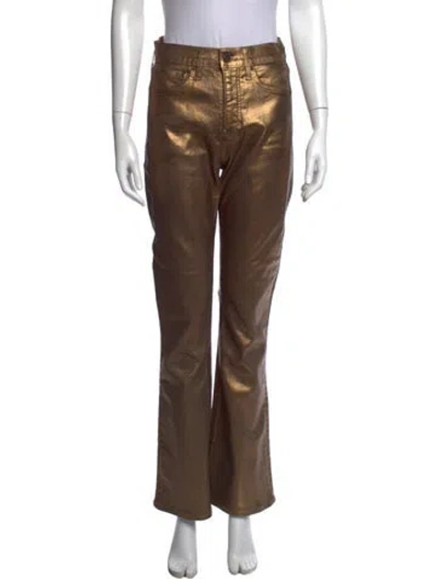 Pre-owned Veronica Beard Flared Pants In Brown