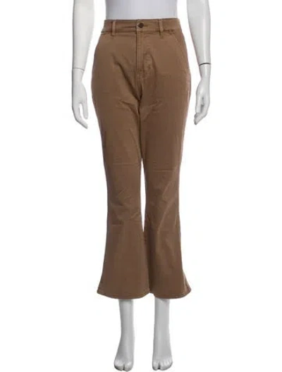 Pre-owned Veronica Beard Flared Pants In Brown