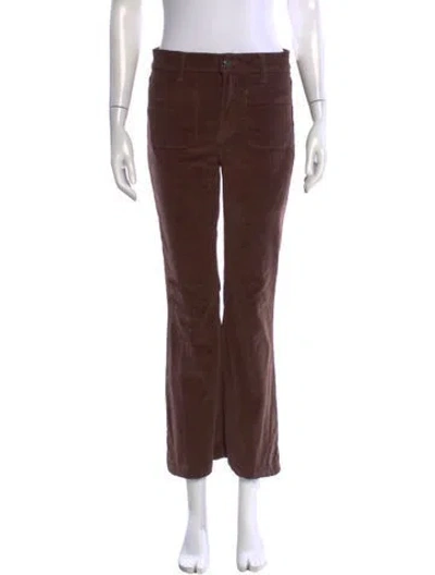 Pre-owned Veronica Beard Flared Pants In Brown