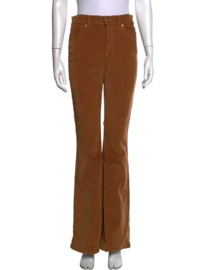 Pre-owned Veronica Beard Flared Pants In Brown