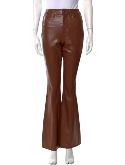 Pre-owned Veronica Beard Flared Pants In Brown