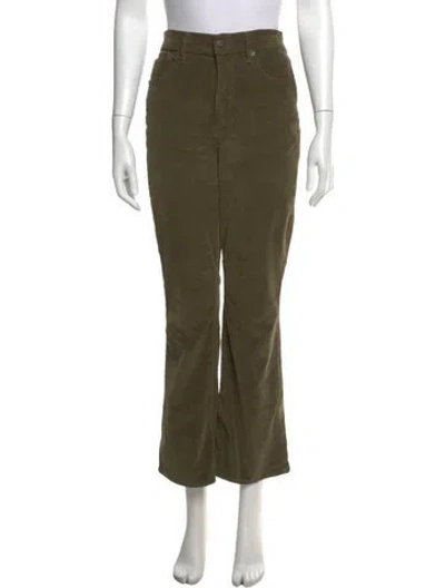 Pre-owned Veronica Beard Flared Pants In Green