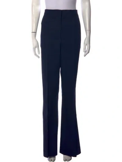 Pre-owned Veronica Beard Flared Pants In Green