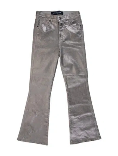 Pre-owned Veronica Beard Flared Pants In Grey