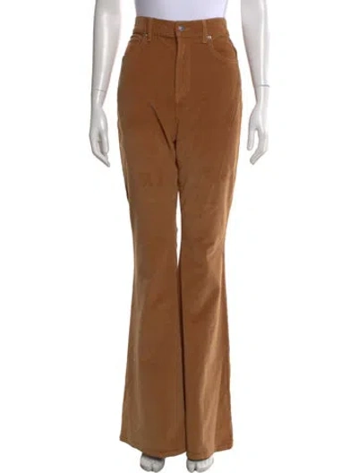 Pre-owned Veronica Beard Flared Pants In Neutral