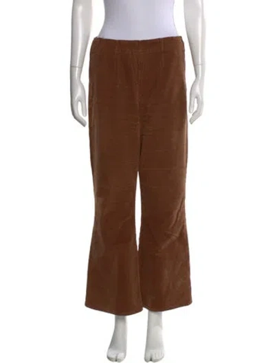 Pre-owned Veronica Beard Flared Pants In Neutral