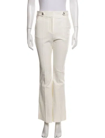 Pre-owned Veronica Beard Flared Pants In Neutral
