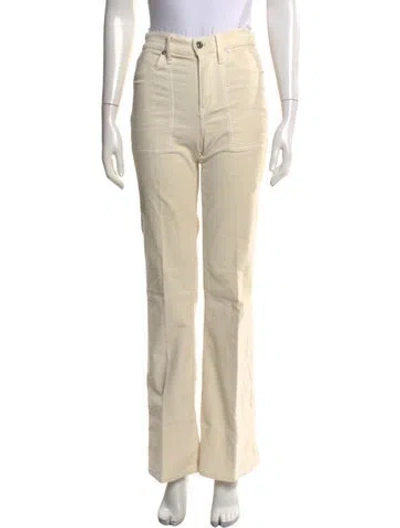 Pre-owned Veronica Beard Flared Pants In Neutrals