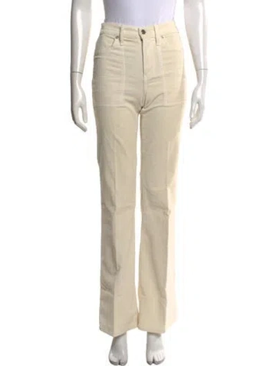 Pre-owned Veronica Beard Flared Pants In Neutrals