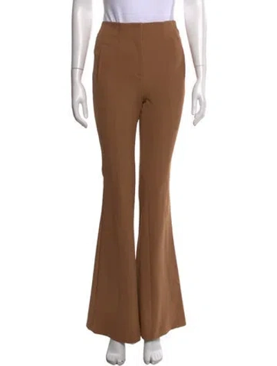 Pre-owned Veronica Beard Flared Pants In Neutrals